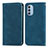 Leather Case Stands Flip Cover Holder S04D for Motorola Moto G51 5G