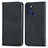 Leather Case Stands Flip Cover Holder S04D for Motorola Moto G60s