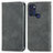 Leather Case Stands Flip Cover Holder S04D for Motorola Moto G60s