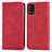 Leather Case Stands Flip Cover Holder S04D for Samsung Galaxy A71 5G Red