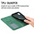 Leather Case Stands Flip Cover Holder S04D for Samsung Galaxy M01 Core