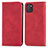 Leather Case Stands Flip Cover Holder S04D for Samsung Galaxy M60s Red