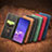 Leather Case Stands Flip Cover Holder S04D for Samsung Galaxy S10 Lite