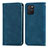 Leather Case Stands Flip Cover Holder S04D for Samsung Galaxy S10 Lite Blue