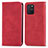 Leather Case Stands Flip Cover Holder S04D for Samsung Galaxy S10 Lite Red