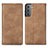 Leather Case Stands Flip Cover Holder S04D for Samsung Galaxy S21 5G