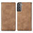 Leather Case Stands Flip Cover Holder S04D for Samsung Galaxy S23 5G