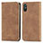 Leather Case Stands Flip Cover Holder S04D for Xiaomi Redmi 9i