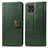 Leather Case Stands Flip Cover Holder S05D for Google Pixel 4 XL Green