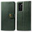 Leather Case Stands Flip Cover Holder S05D for Huawei P40 Green