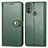 Leather Case Stands Flip Cover Holder S05D for Motorola Moto E20