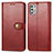 Leather Case Stands Flip Cover Holder S05D for Motorola Moto G Stylus (2021)