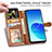 Leather Case Stands Flip Cover Holder S05D for Oppo Reno6 Z 5G