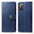 Leather Case Stands Flip Cover Holder S05D for Samsung Galaxy S20 FE (2022) 5G