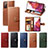 Leather Case Stands Flip Cover Holder S05D for Samsung Galaxy S20 FE (2022) 5G