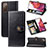 Leather Case Stands Flip Cover Holder S05D for Samsung Galaxy S20 FE (2022) 5G