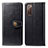 Leather Case Stands Flip Cover Holder S05D for Samsung Galaxy S20 FE (2022) 5G Black
