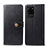 Leather Case Stands Flip Cover Holder S05D for Samsung Galaxy S20 Ultra Black