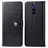 Leather Case Stands Flip Cover Holder S05D for Sony Xperia 1 Black