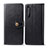 Leather Case Stands Flip Cover Holder S05D for Sony Xperia 1 II Black