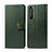 Leather Case Stands Flip Cover Holder S05D for Sony Xperia 1 II Green