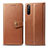 Leather Case Stands Flip Cover Holder S05D for Sony Xperia 10 III