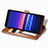 Leather Case Stands Flip Cover Holder S05D for Sony Xperia 8