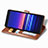 Leather Case Stands Flip Cover Holder S05D for Sony Xperia 8 Lite