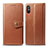 Leather Case Stands Flip Cover Holder S05D for Xiaomi Redmi 9i