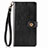 Leather Case Stands Flip Cover Holder S07D for Xiaomi Redmi Note 9