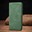 Leather Case Stands Flip Cover Holder S08D for Huawei P40 Green