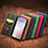 Leather Case Stands Flip Cover Holder S08D for Huawei P40 Lite 5G