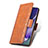 Leather Case Stands Flip Cover Holder S08D for Samsung Galaxy S21 Ultra 5G