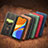 Leather Case Stands Flip Cover Holder S08D for Xiaomi Redmi 10A 4G