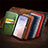 Leather Case Stands Flip Cover Holder S09D for Huawei P40 Lite 5G