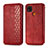 Leather Case Stands Flip Cover Holder S09D for Xiaomi Redmi 10A 4G Red