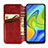 Leather Case Stands Flip Cover Holder S09D for Xiaomi Redmi Note 9