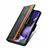 Leather Case Stands Flip Cover Holder S10D for Samsung Galaxy S23 Ultra 5G