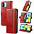 Leather Case Stands Flip Cover Holder S10D for Xiaomi Redmi A1