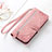 Leather Case Stands Flip Cover Holder S14D for Nokia G100 Purple