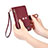 Leather Case Stands Flip Cover Holder S15D for Samsung Galaxy S23 Plus 5G