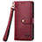 Leather Case Stands Flip Cover Holder S15D for Samsung Galaxy S23 Ultra 5G