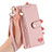 Leather Case Stands Flip Cover Holder S16D for Samsung Galaxy S22 Ultra 5G