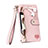 Leather Case Stands Flip Cover Holder S16D for Samsung Galaxy S22 Ultra 5G