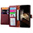 Leather Case Stands Flip Cover Holder S16D for Samsung Galaxy S25 5G