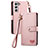 Leather Case Stands Flip Cover Holder S16D for Samsung Galaxy S25 5G
