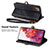 Leather Case Stands Flip Cover Holder S17D for Samsung Galaxy S20 FE (2022) 5G