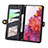 Leather Case Stands Flip Cover Holder S17D for Samsung Galaxy S20 FE 5G