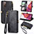 Leather Case Stands Flip Cover Holder S17D for Samsung Galaxy S20 FE 5G