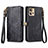 Leather Case Stands Flip Cover Holder S18D for Motorola Moto Edge 30 Pro 5G